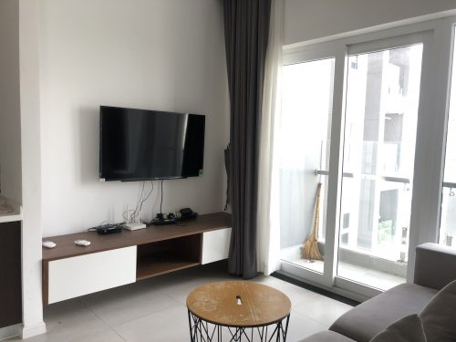 Cho thuê căn hộ Xi Grand Court 80m2, 2 phòng ngủ, full nội thất, giá 18 triệu/tháng