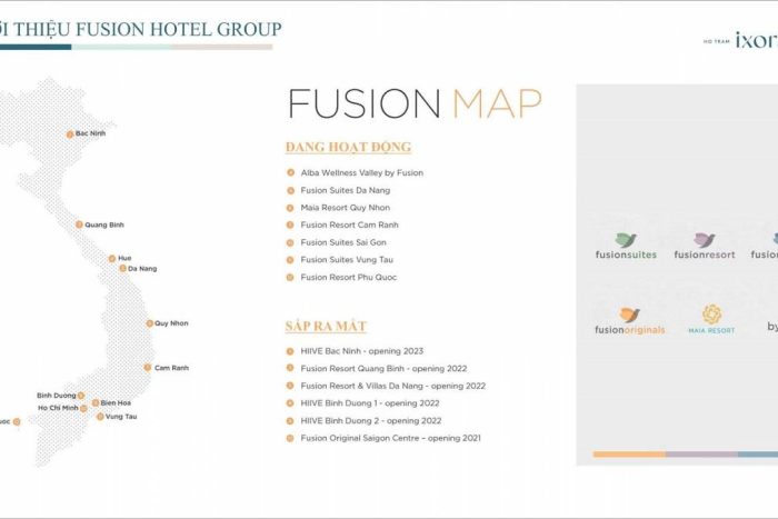 Fusion Hotel Group - Đơn vị vận hành Ixora Ho Tram By Fusion