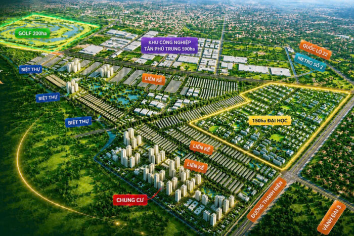 TỔNG QUAN DỰ ÁN VINHOMES SAIGON PARK HÓC MÔN