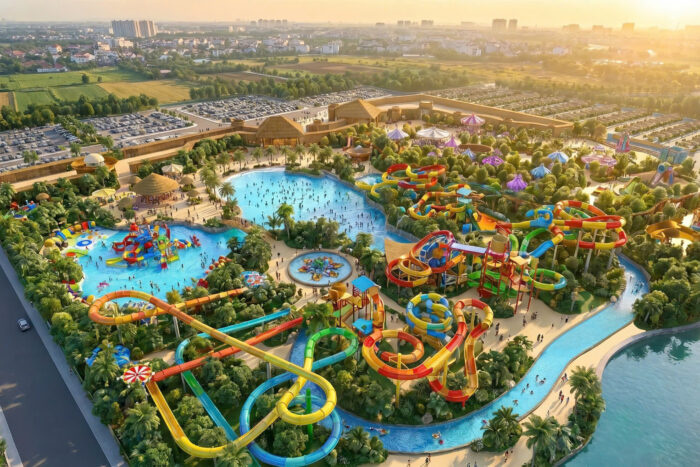 Công viên nước tại Vinhomes SaiGon Park